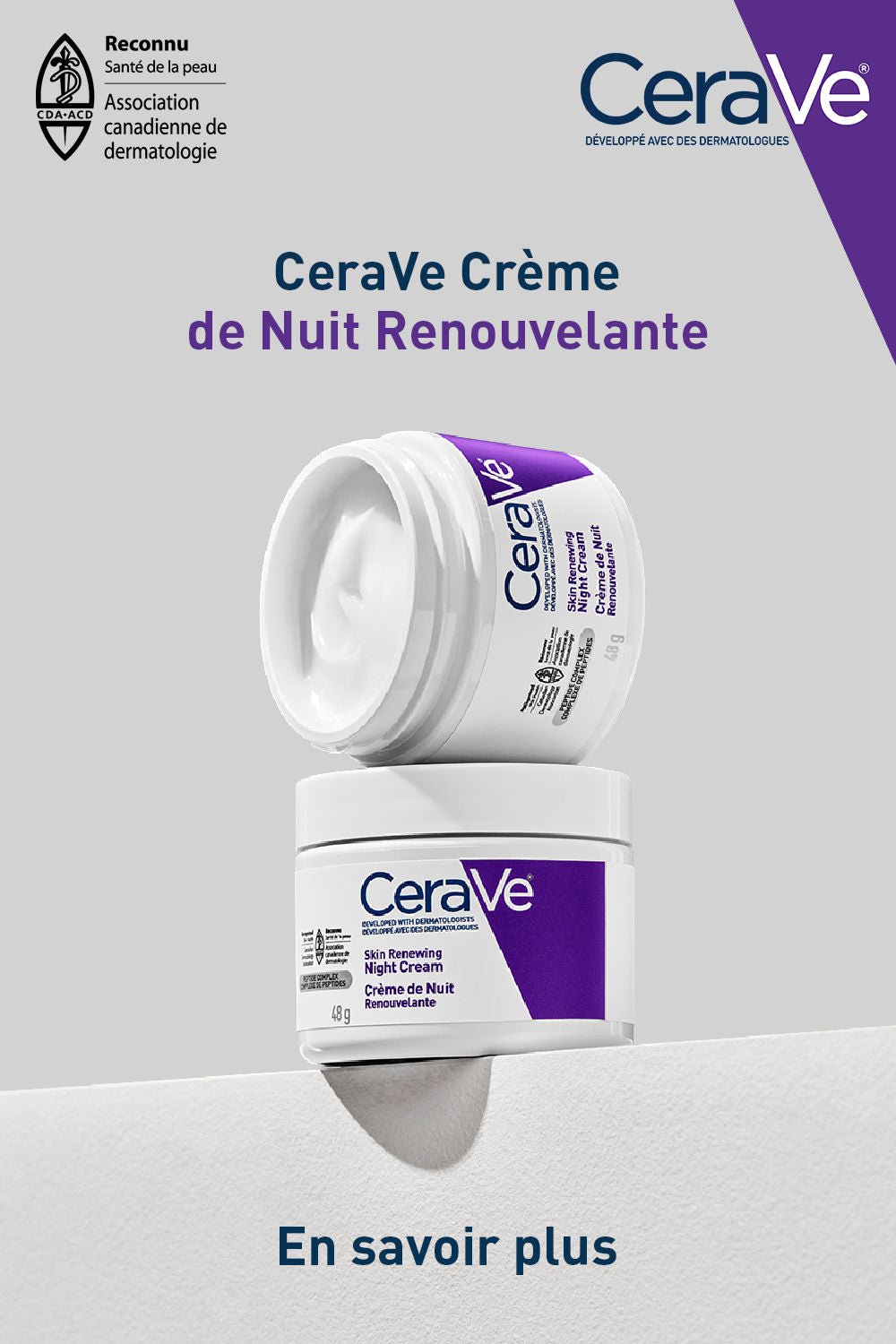 Crème de nuit renouvelante - Cerave - Beauty Cave