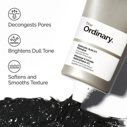 Masque noir à l'Acide Salicylique - The Ordinary - Beauty Cave